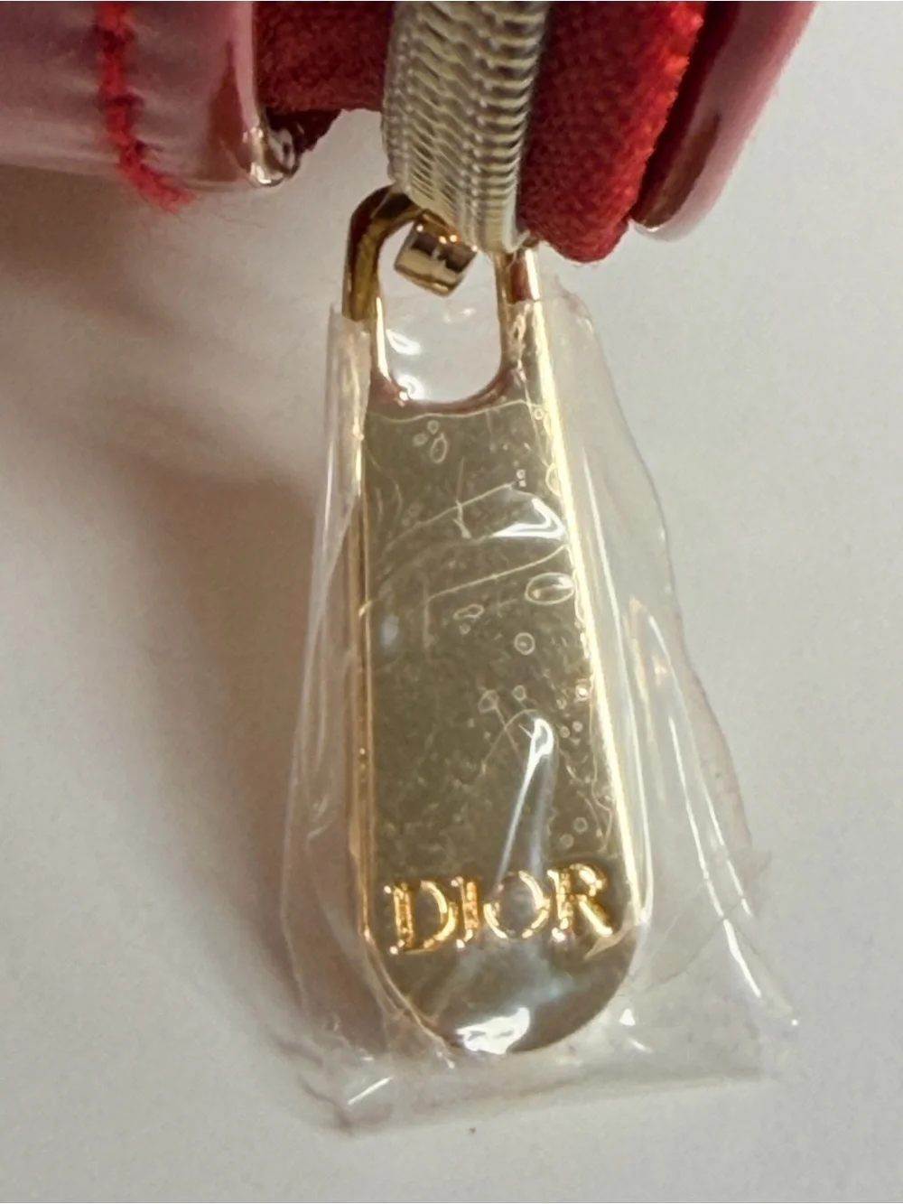 Dior bold red